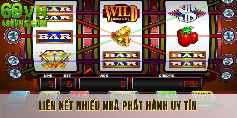 Nền tảng liên kết với loạt nhà cung cấp game danh tiếng